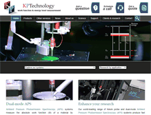 Tablet Screenshot of kelvinprobe.com